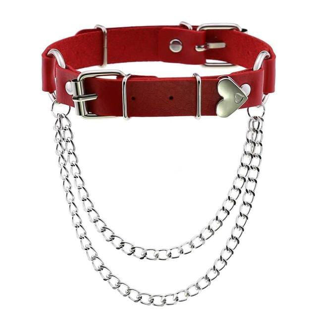 Bad Girl Gothic Choker Necklace