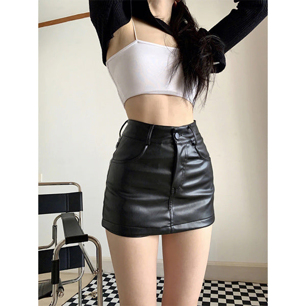 Get Lost Mini Skirt