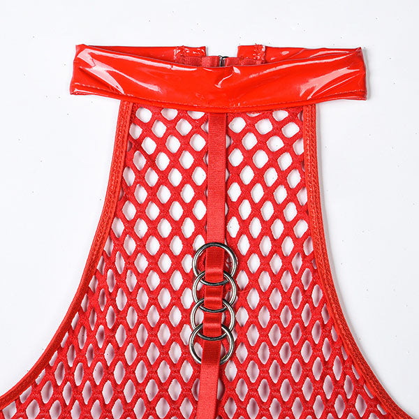 Daeva Leather Bodysuit