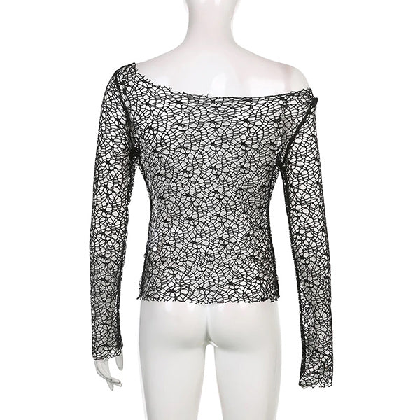 Dark Mysteries Knit Top