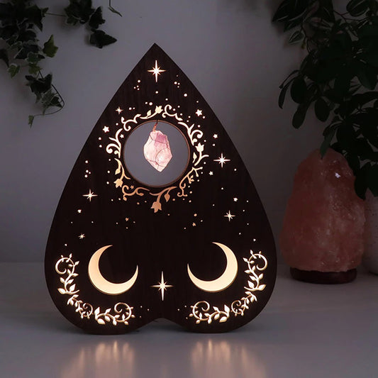 Planchette Crystal Lamp