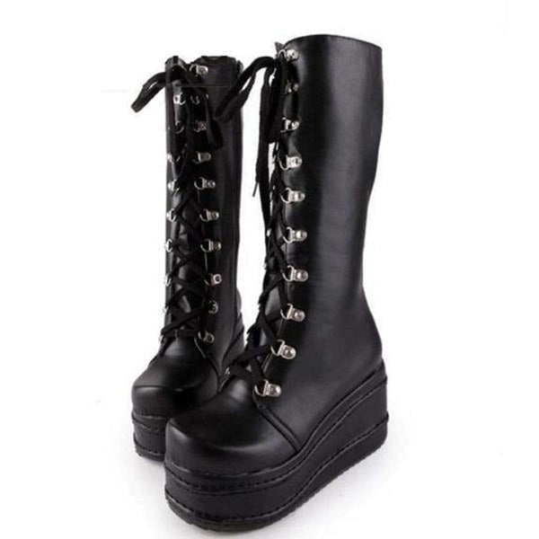 Stack Pack Platform Boots