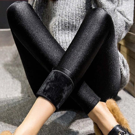Dark Soul Thick Black Leggings