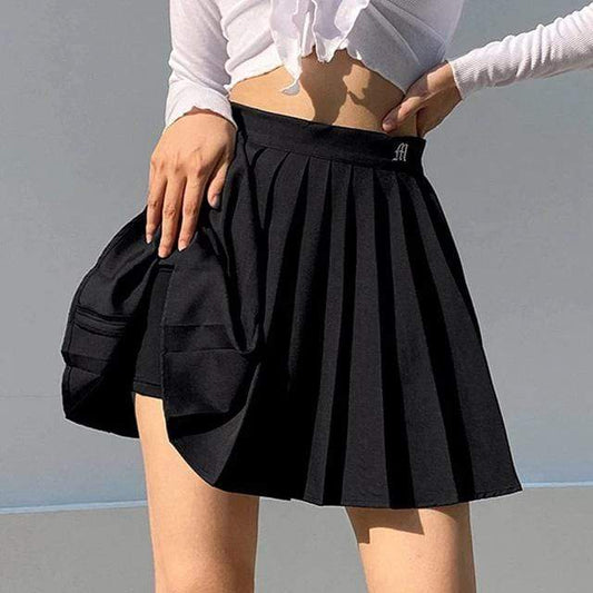 Brooke High Waist Mini Skirts
