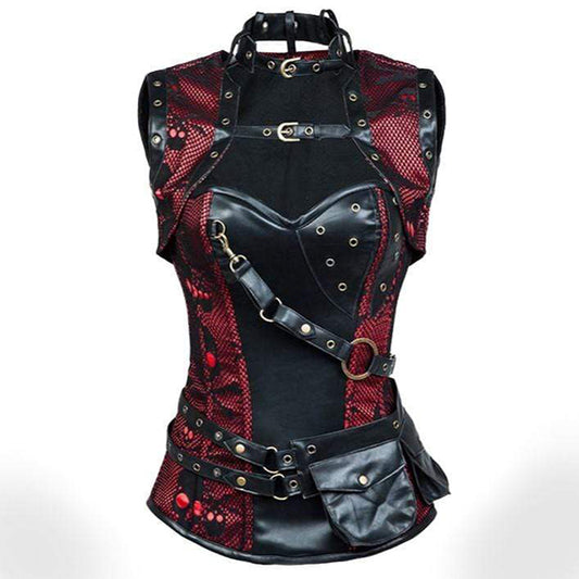 Gothic/SP Tribulations Steel Boned Corset
