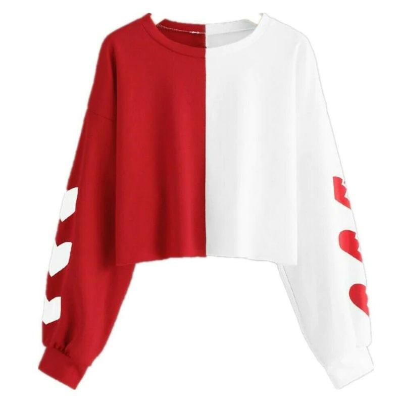 Double Trouble Heart Sweater