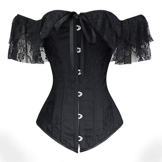 Amabel Off Shoulder Lace Corset