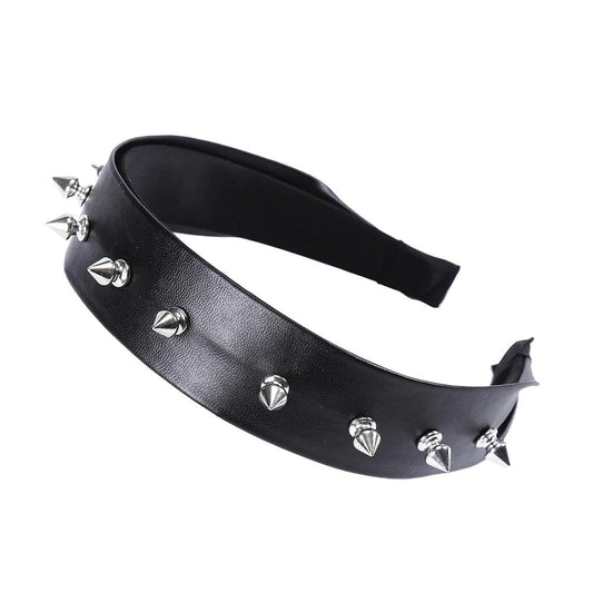 Gothic Punk Rivet Headband