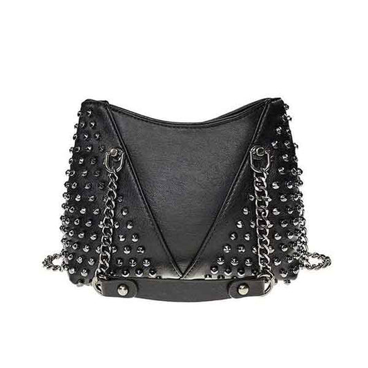 Chained Rivet Gothic Bag