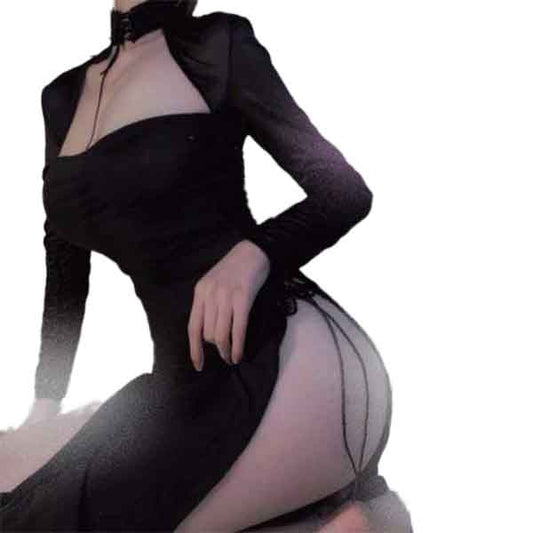 Love At Night Goth Lingerie Dress