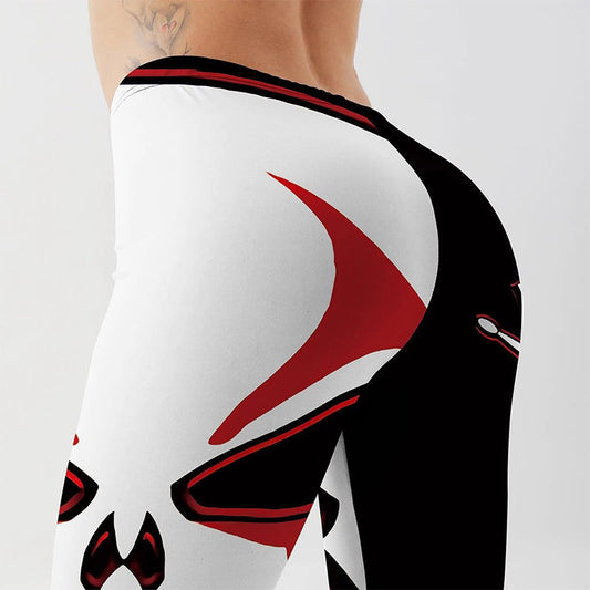 Soul Punisher Printed Leggings