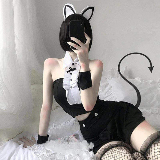 Sweet Feline Cosplay Lingerie