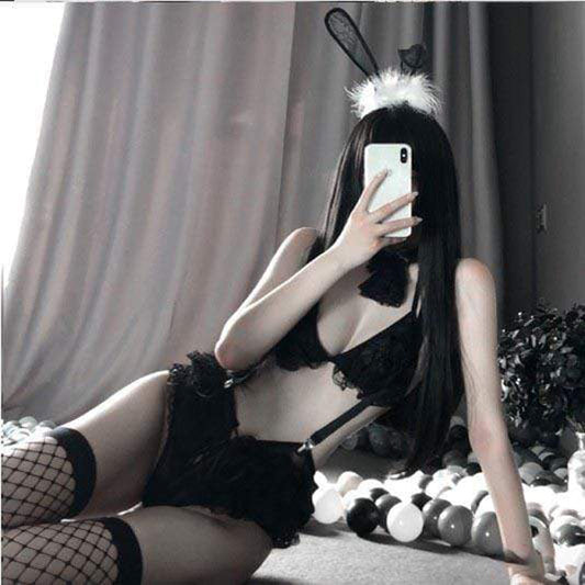 Gothic Temptation Maid Lingerie