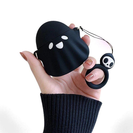 3D Ghost Silicone Airpods Case