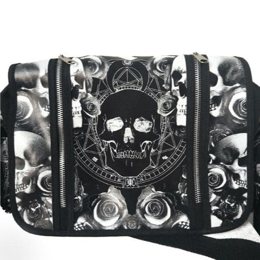 Skull N' Roses Shoulder Bag