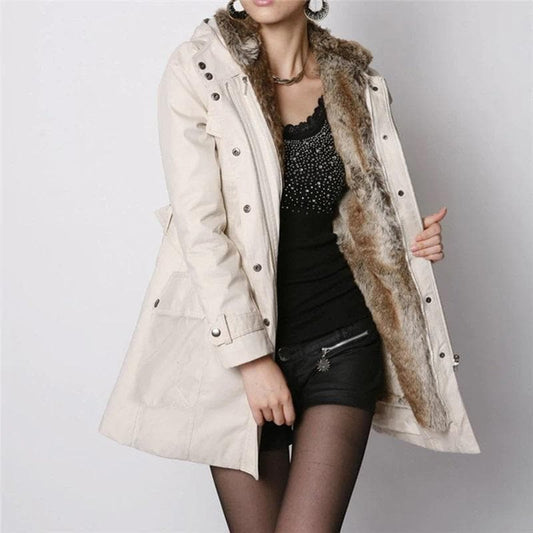 Classy Warm Hooded Coat