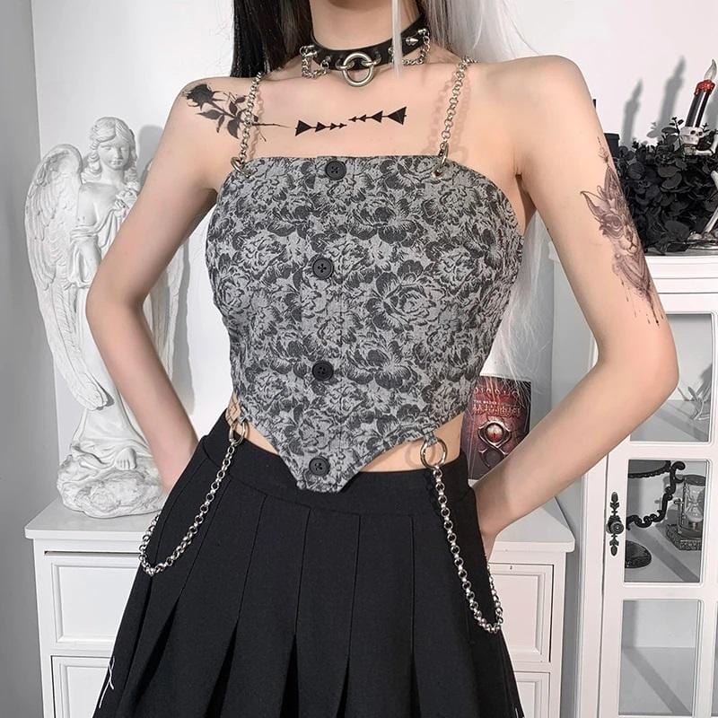 Chain of Sins Sexy Corset Top