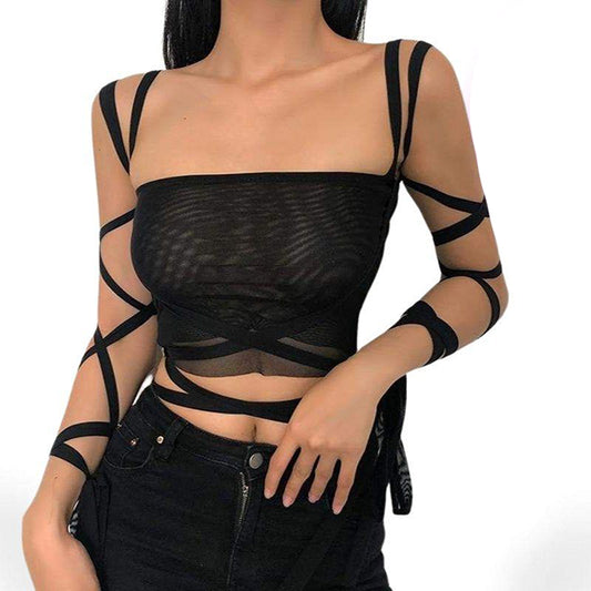 Ardetha Aesthetic Crop Top
