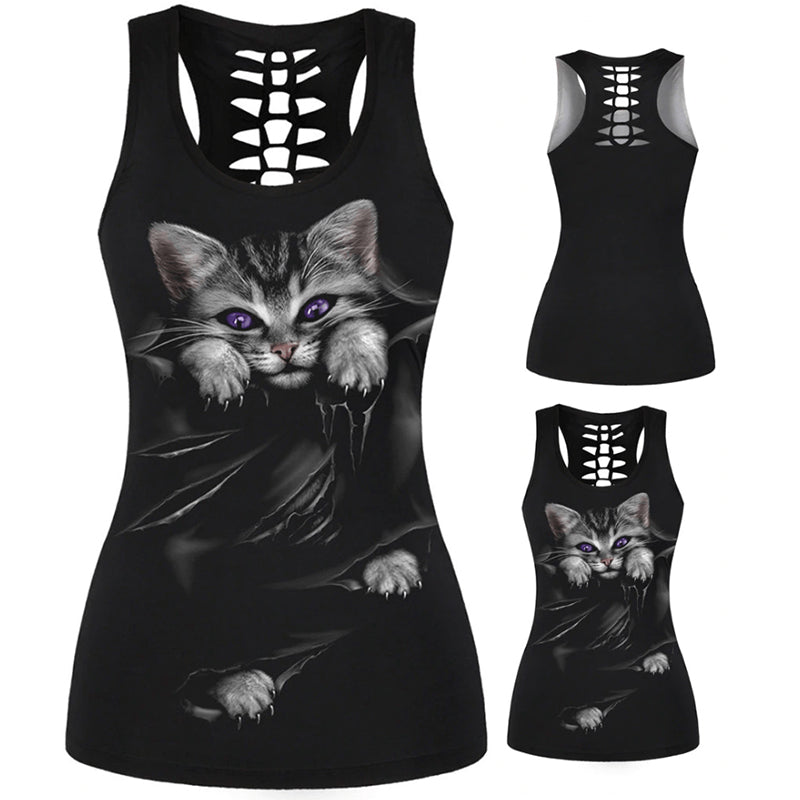 Kitty Addiction Tank Top