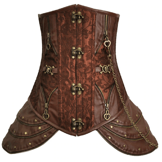 Hellebore Gothic Underbust Corset Steel Bone