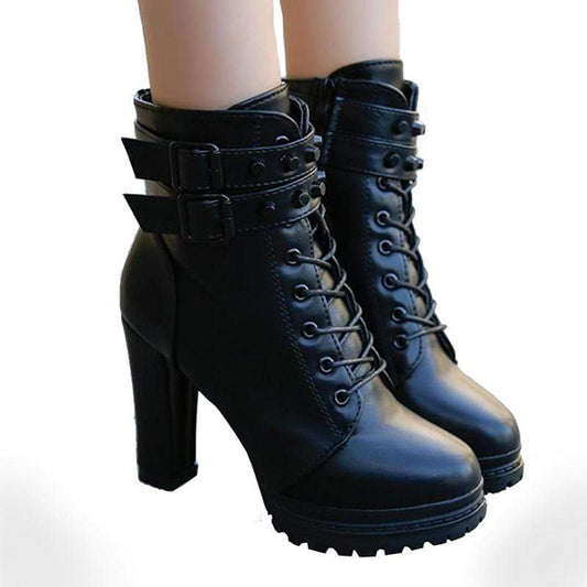 Rivet Rider Gothic Boots