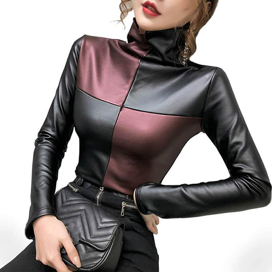 Winter Gothic Leather Shirt