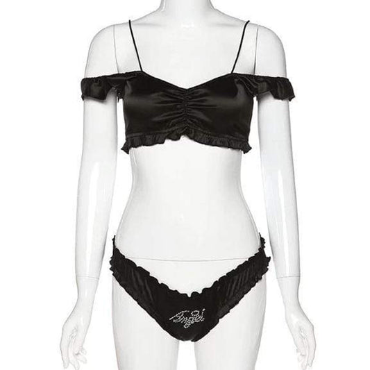 Let it Go Goth Lingerie
