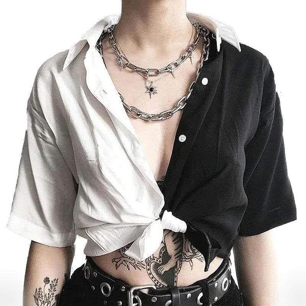 B&W Gothic Shirt
