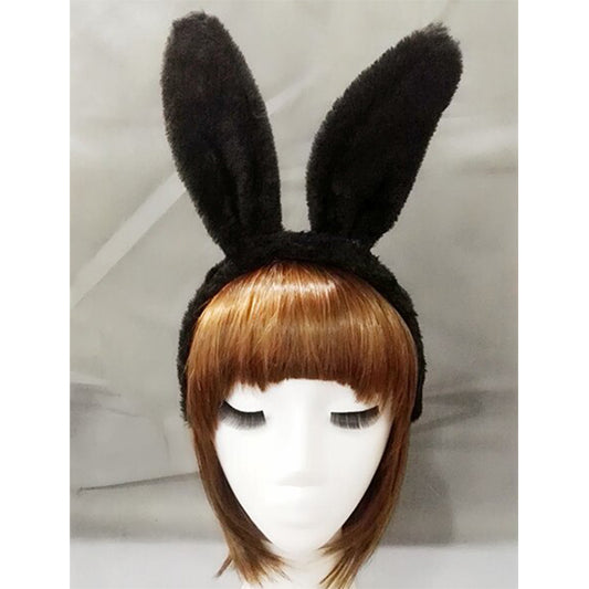 Plush Rabbit Ears Headband