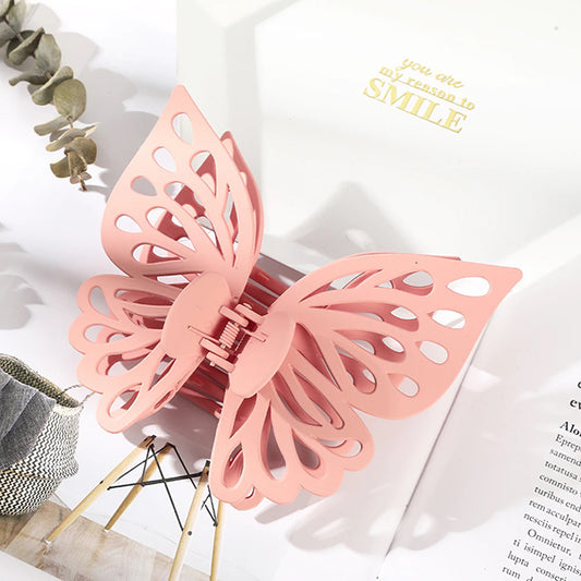 Gothic Butterfly Hair Claw Clip