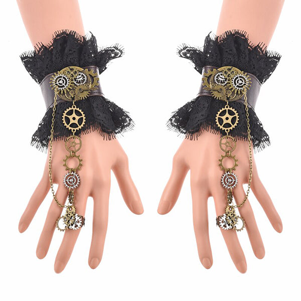 Steampunk Timepiece Wristbands