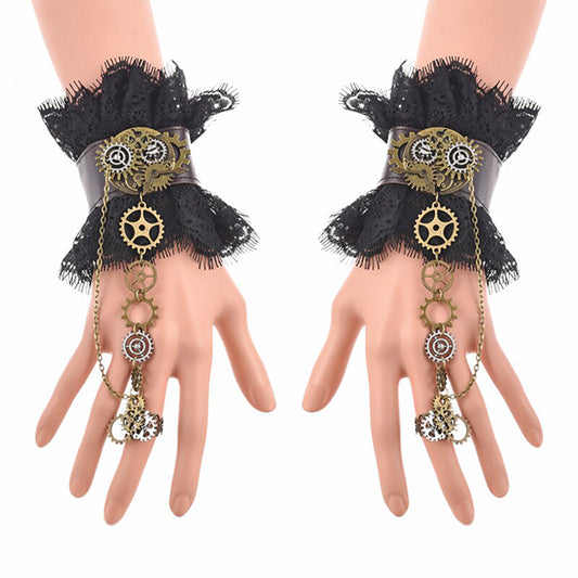 Steampunk Timepiece Wristbands