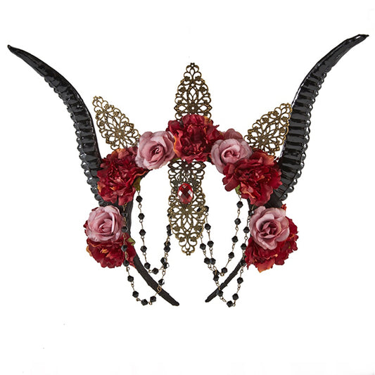 Ornate Lady Demon Headpiece