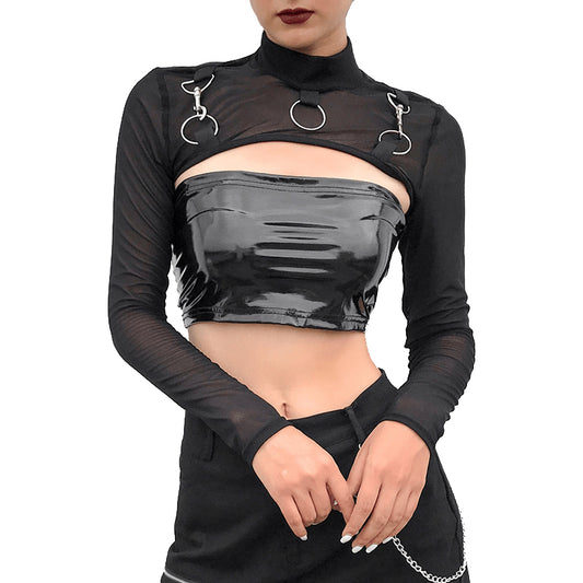 Remorse Assylum Crop Top