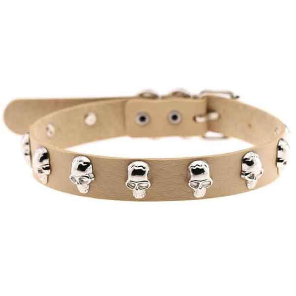 Cursed Skull Choker Necklace