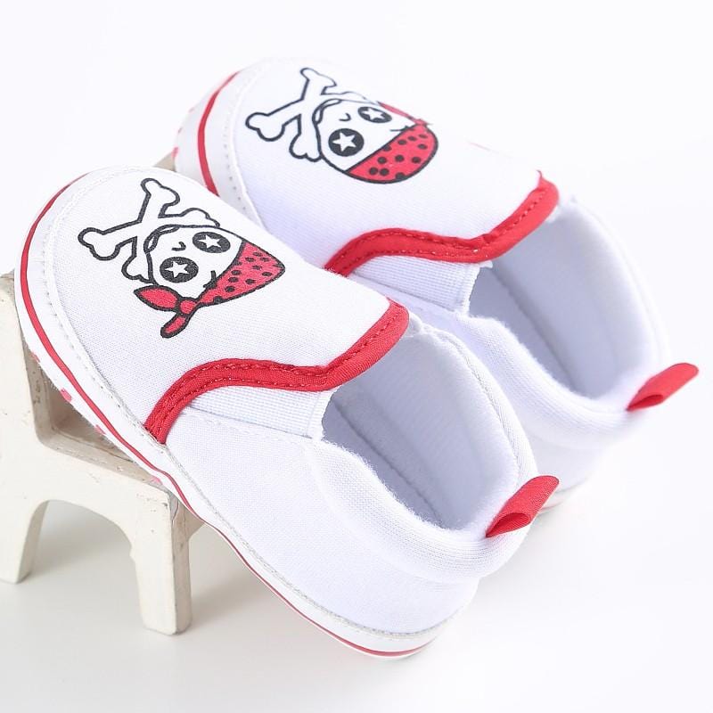 Pirate's Skull Baby Shoes