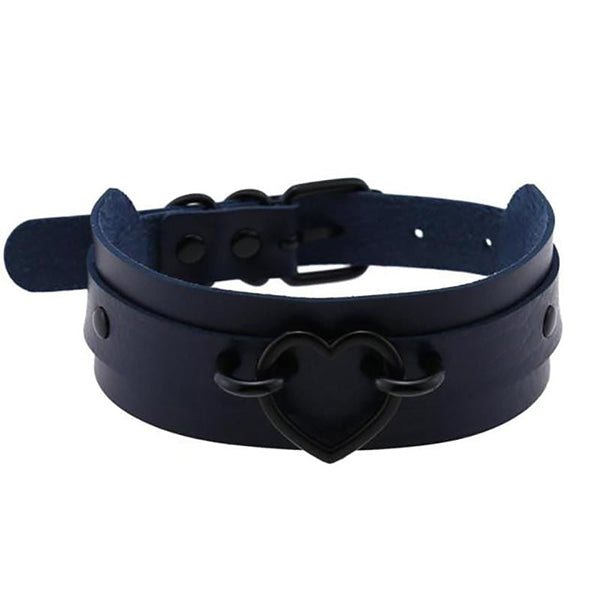 Black Heart Choker Necklace