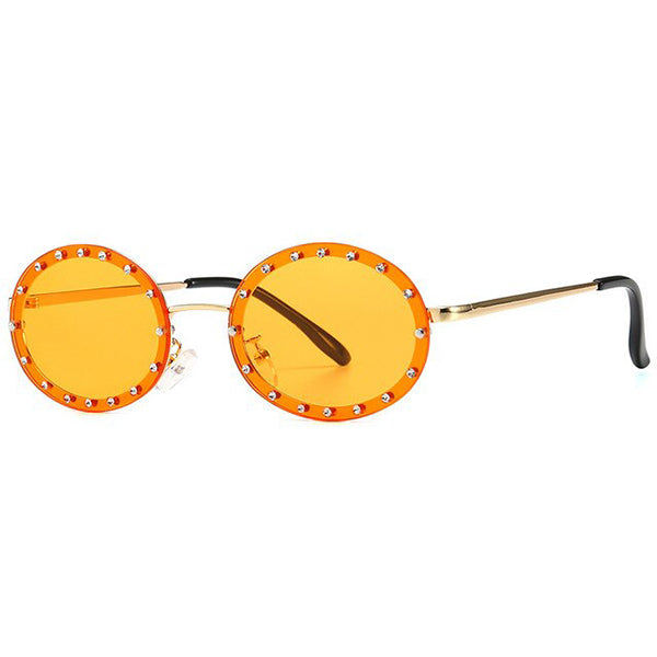 Valentina Studded Vintage Sunglasses
