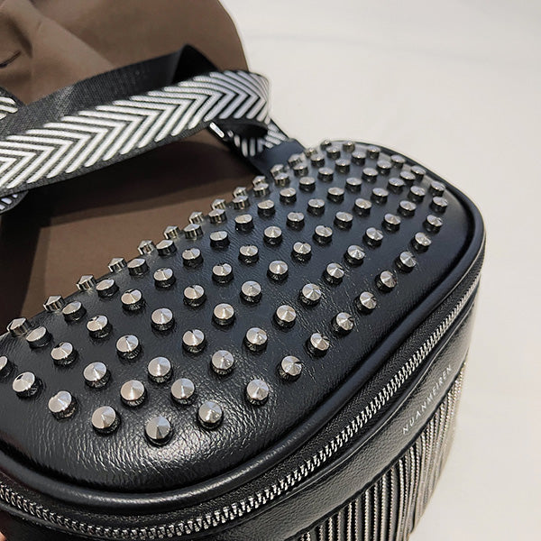 Iris Fringe Studded Bum Bag