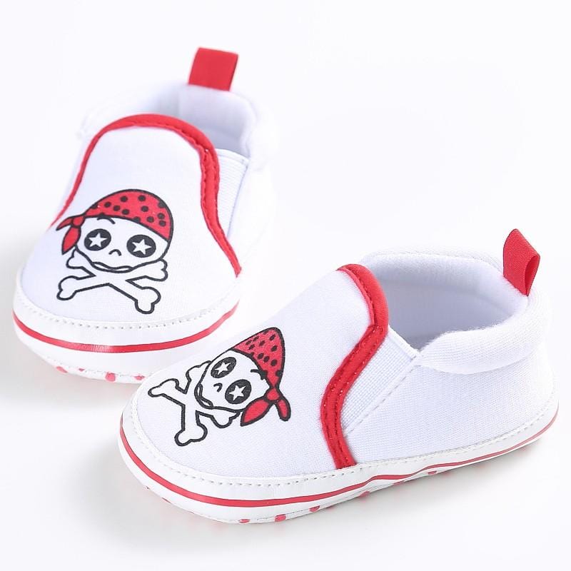 Pirate's Skull Baby Shoes