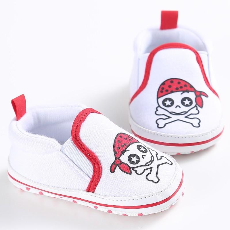 Pirate's Skull Baby Shoes