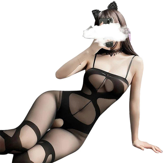 Sinfully Yours Crotchless Bodystocking