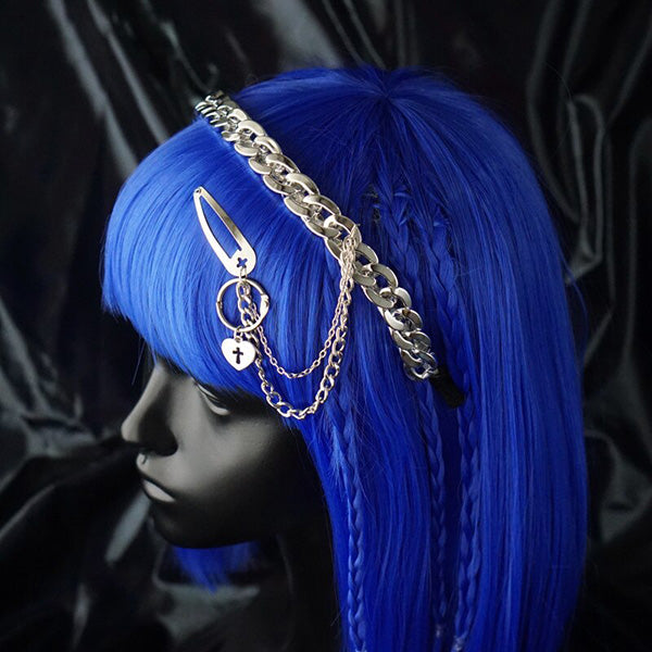 Silver Chain Link Headband