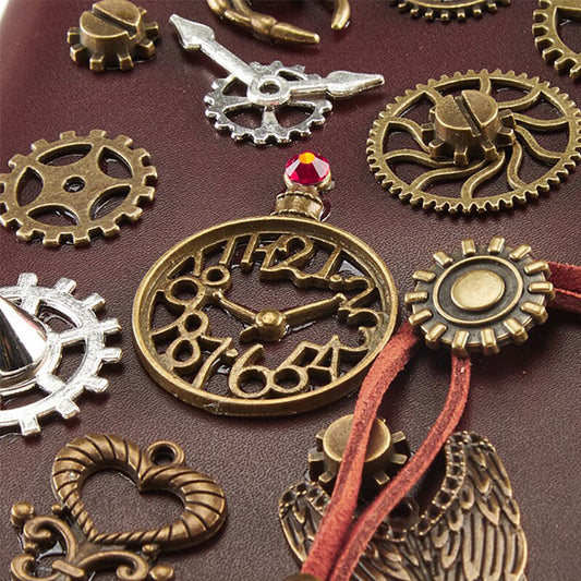 Test of Time Steampunk Leather Notebook