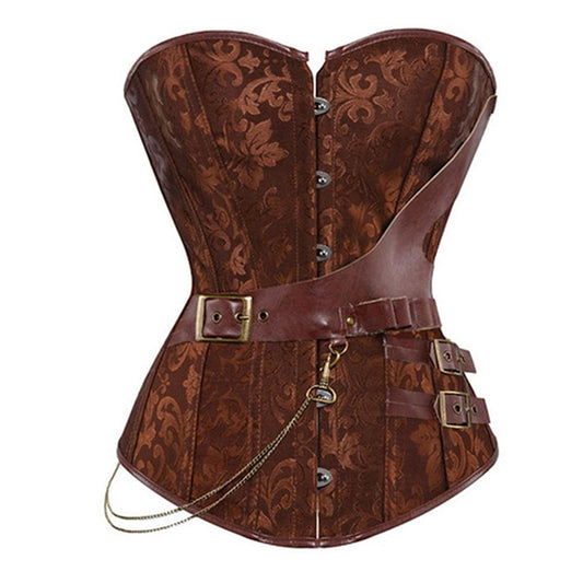 Sexy Jacquard Gothic Corset