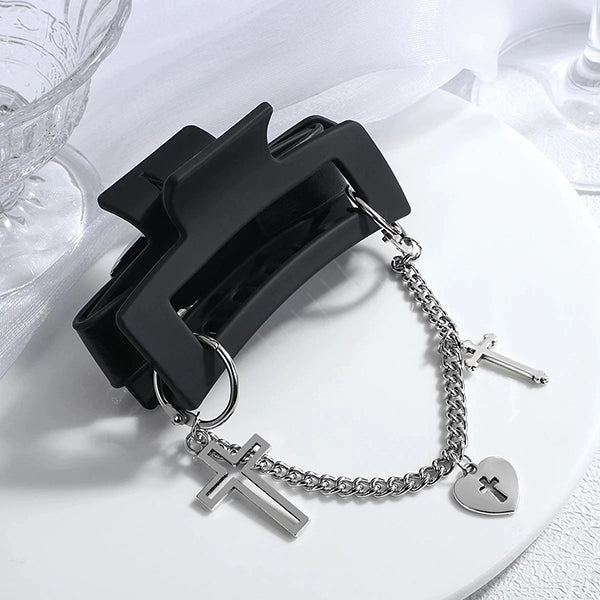 Punk Belt Hair Claw Clip