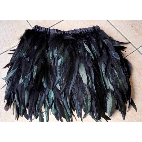 Handmade Mini Feather Skirt