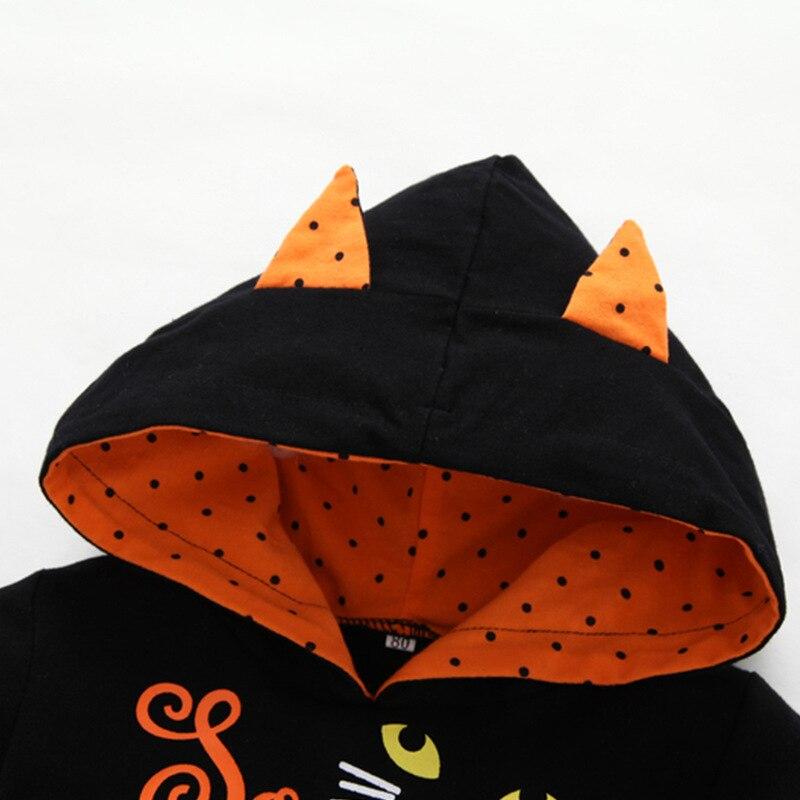 Cute & Scary Cat Halloween Outfit