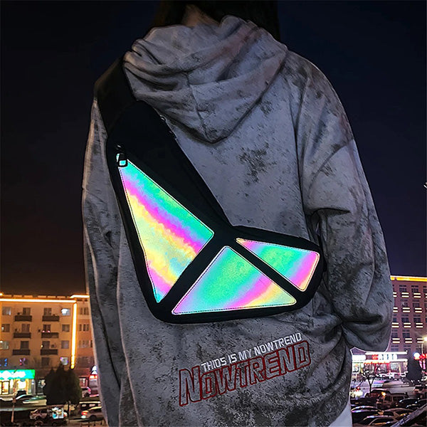 Lance Holographic Crossbody Bag