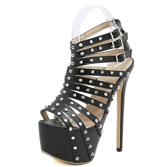 Simona Gladiator High Sandals